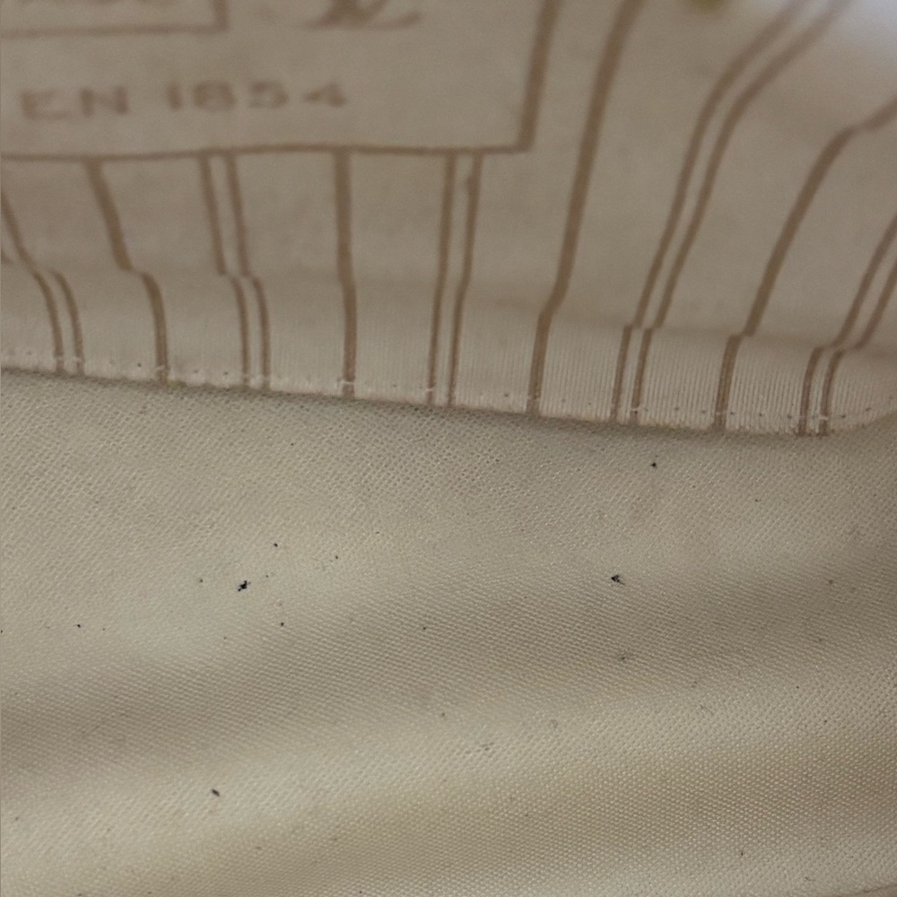 Louis Vuitton Neverfull Damier Azur Tote - Cream - Picture 4 of 4